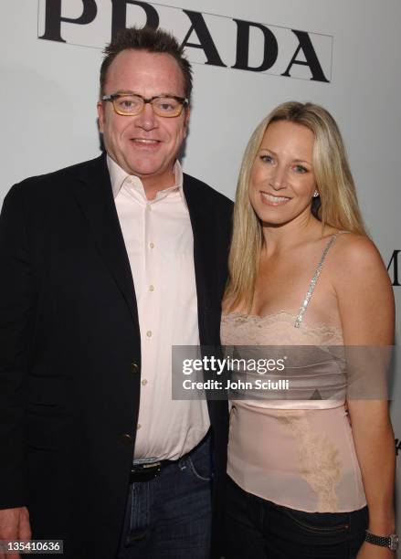 Tom Arnold and Shelby Arnold during 2nd Annual "The Pink Party" A Star-Studded Elyse Walker Benefit Supporting Cedars-Sinai Women's Cancer Research...