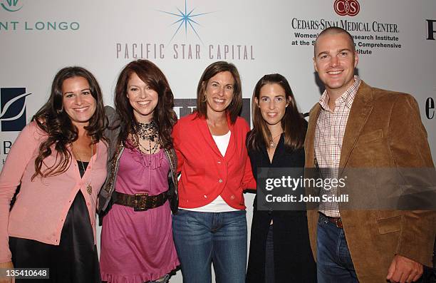 Jamie Gellar, Elyse Walker, Dr. Beth Karlan, Carolyn O'Donnell and Chris O'Donnell