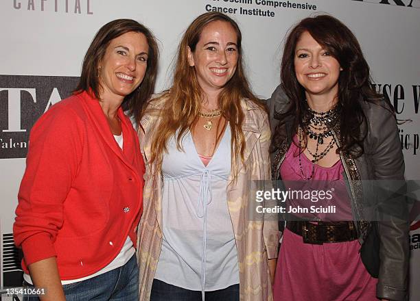 Dr. Beth Karlan, Rebecca Bloom and Elyse Walker during 2nd Annual "The Pink Party" A Star-Studded Elyse Walker Benefit Supporting Cedars-Sinai...