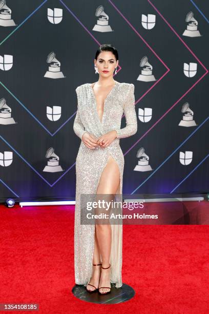 Livia Brito attends The 22nd Annual Latin GRAMMY Awards at MGM Grand Garden Arena on November 18, 2021 in Las Vegas, Nevada.