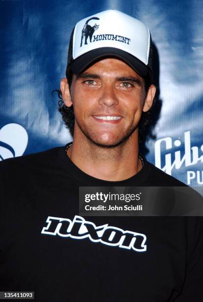 Mark Philippoussis during Gibson/Baldwin Presents "Night at the Net" at the 78th Annual Mercedes-Benz Cup Benefiting MUSICARES Foundation - Arrivals...