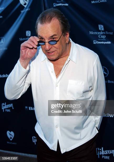 Danny Aiello during Gibson/Baldwin Presents "Night at the Net" at the 78th Annual Mercedes-Benz Cup Benefiting MUSICARES Foundation - Arrivals at Los...