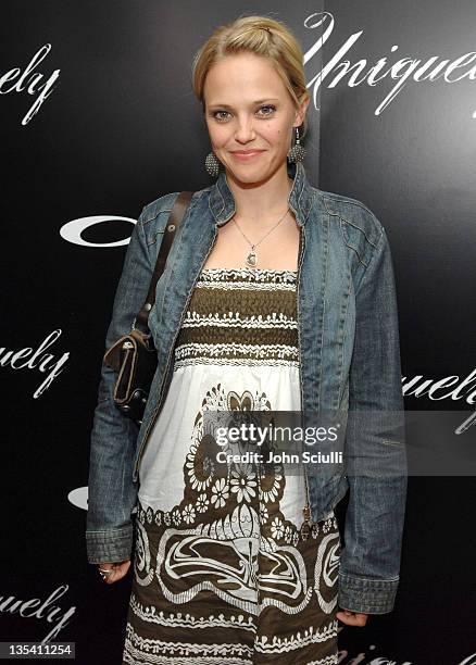 Jessica Gower during Oakley Women's Eyewear Launch Party at Sunset Tower Hotel in West Hollywood, California, United States.