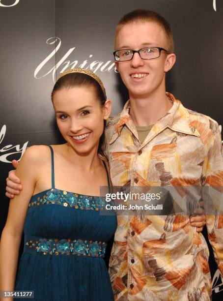 Kristina Anapau and Isaac Kaiser during Oakley Women's Eyewear Launch Party at Sunset Tower Hotel in West Hollywood, California, United States.