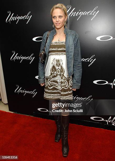 Jessica Gower during Oakley Women's Eyewear Launch Party at Sunset Tower Hotel in West Hollywood, California, United States.