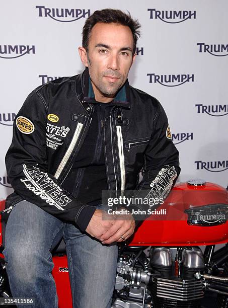 Francesco Quinn during 2007 Triumph Motorcycle Launch Party at Viceroy Hotel in Santa Monica, California, United States.