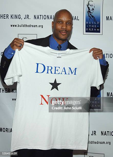 Dwayne Adway during Los Angeles Dream Dinner Commemorating Martin Luther King Jr. National Memorial - February 28, 2006 at Beverly Hills Hotel in...