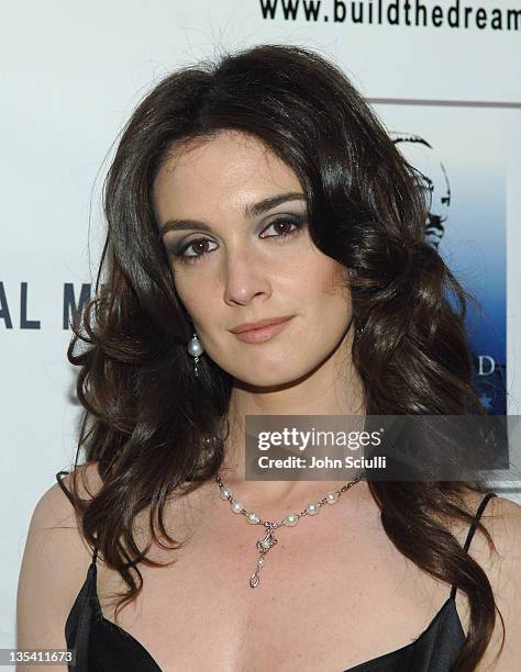 Paz Vega during Los Angeles Dream Dinner Commemorating Martin Luther King Jr. National Memorial - February 28, 2006 at Beverly Hills Hotel in Beverly...