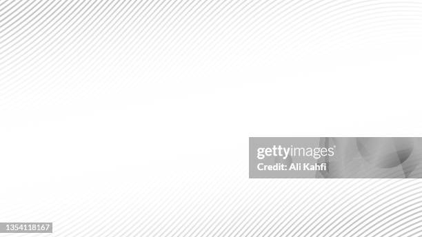 stockillustraties, clipart, cartoons en iconen met abstract line pattern background - wit