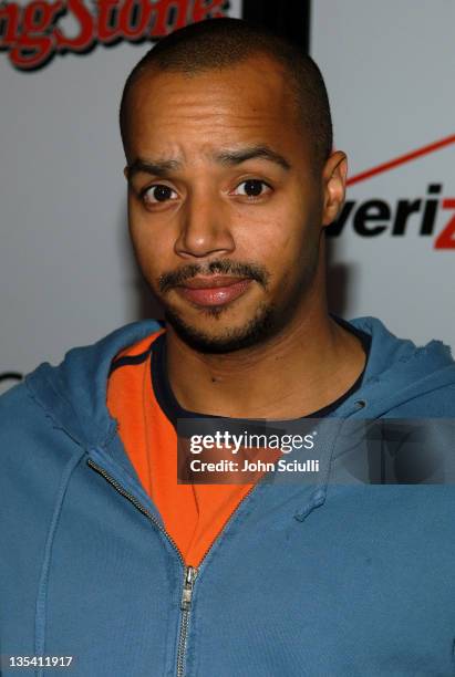 Donald Faison during Rolling Stone/Verizon Wireless Pre-GRAMMY Concert with Kanye West - Arrivals at Spider Club in Hollywood, California, United...