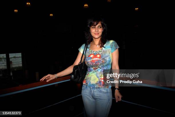 Tulip Joshi attends the Football Marathon run press confarence on June 06,2012 in Mumbai, India