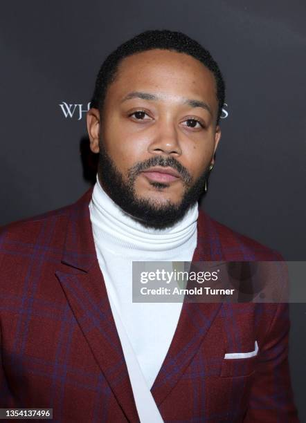 Romeo Miller attends a private screening of 'Who is Christmas Eve?' at Raleigh Studios on November 18, 2021 in Hollywood, California.