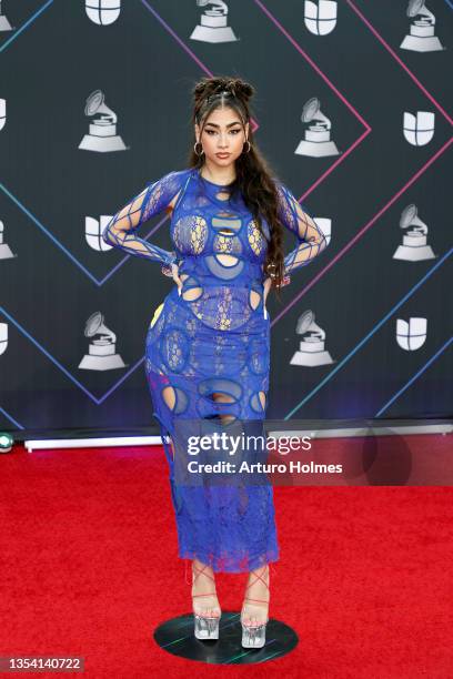 Paloma Mami attends The 22nd Annual Latin GRAMMY Awards at MGM Grand Garden Arena on November 18, 2021 in Las Vegas, Nevada.