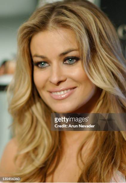 Carmen Electra during Mercedes-Benz Fall 2006 L.A. Fashion Week at Smashbox Studios - Louis Verdad - Front Row and Backstage at Smashbox Studios in...