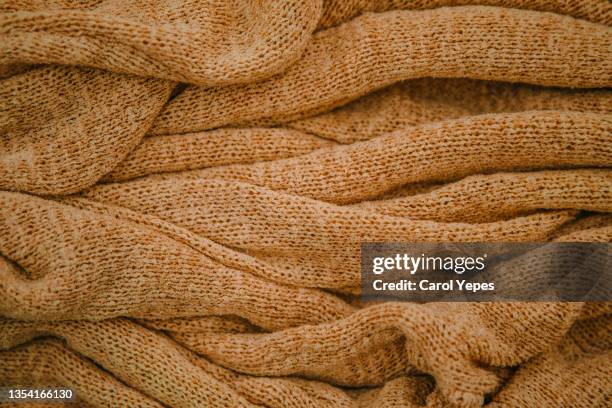 yellow brown  cozy sweater texture - sports jersey background stock pictures, royalty-free photos & images