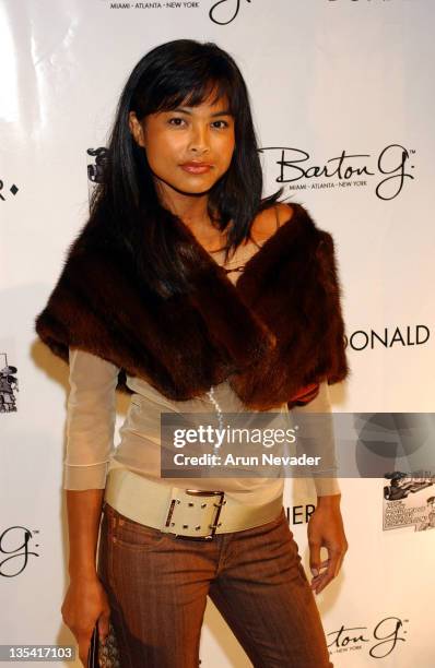 Joanna Bacalso during Grand Opening Of The Donald J Pliner Boutique In Beverly Hills Benefiting The Mark Wahlberg Youth Foundation - Arrivals at...