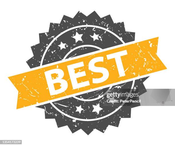 best - stamp, imprint, seal template. grunge effect. vector stock illustration - solid waste management stock illustrations