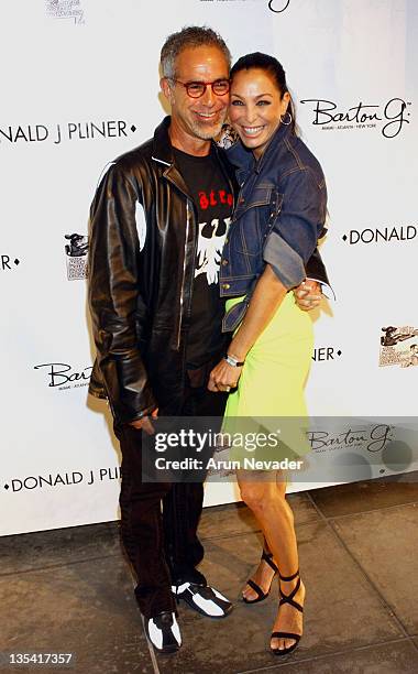 Donald J Pliner and Lisa during Grand Opening Of The Donald J Pliner Boutique In Beverly Hills Benefiting The Mark Wahlberg Youth Foundation -...