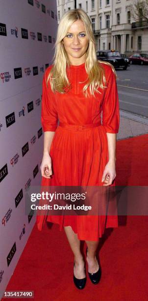 Kate Lawler during Cystic Fibrosis Trust Breathing Life Awards - Arrivals at Royal Lancaster Hotel in London, Great Britain.