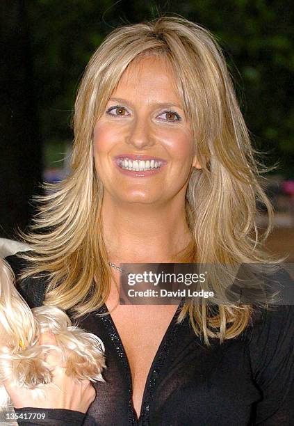 Penny Lancaster during 2007 PDSA Pet Pawtraits Calendar Launch at The Mall in London, Great Britain.