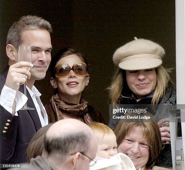 Anna Friel during The Royal Wedding of HRH Prince Charles And Camilla Parker Bowles - Outside at Guildhall in Windsor, Great Britain.