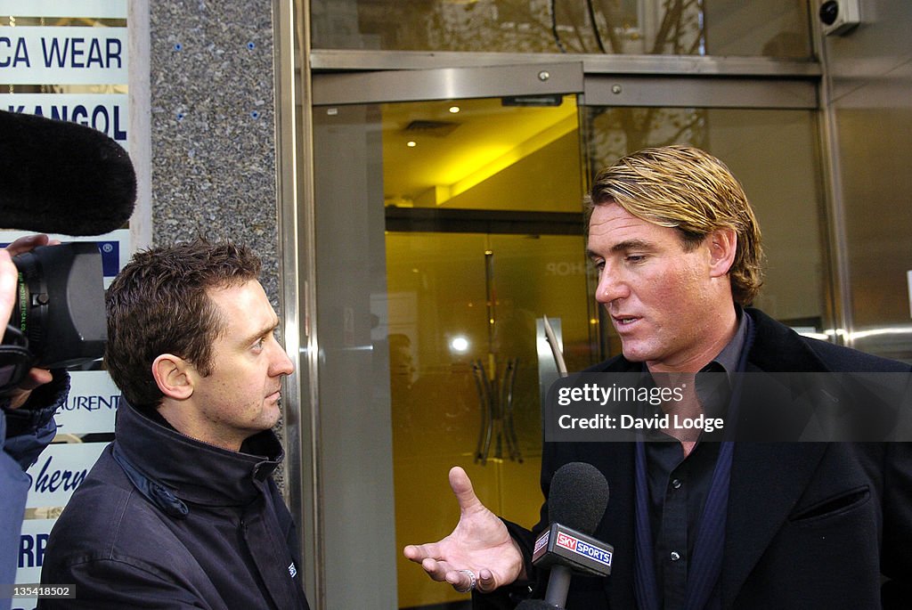 Simon Jordan at the FA to Hear Charges of Improper Conduct - December 7, 2005