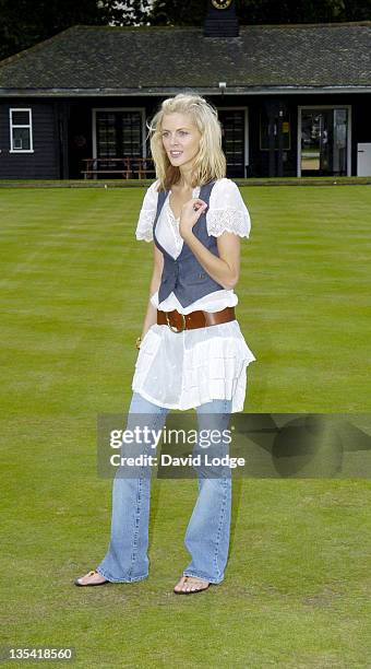 Donna Air during Will You Be My Primate Day at Hyde Park Sports Centre in London, Great Britain.