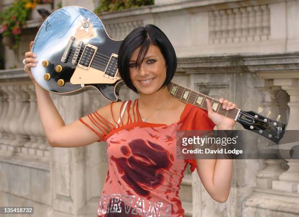 Kym Marsh during 2006 "Carew Rock" RBLI Charity Concert - Photocall at Hard Rock Cafe in London, Great Britain.
