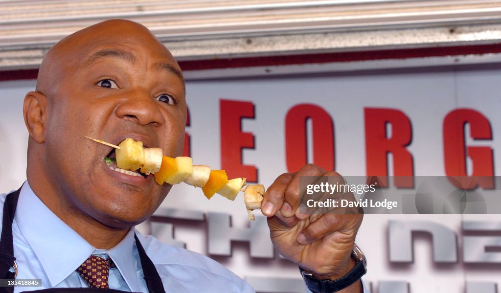 George Foreman Photocall - October 20, 2006
