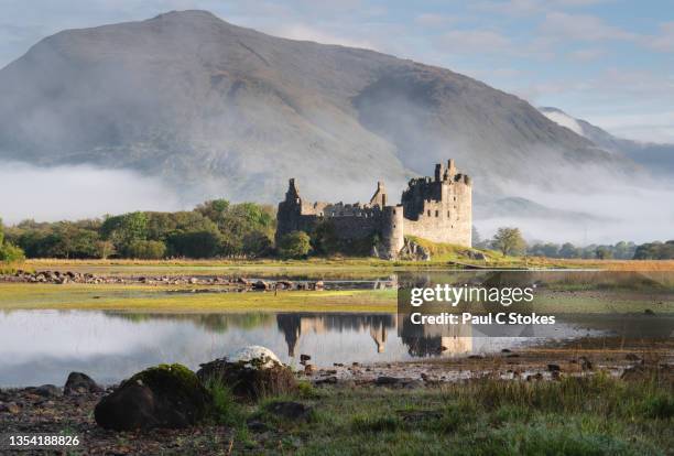 kilchurn castle - loch awe bildbanksfoton och bilder