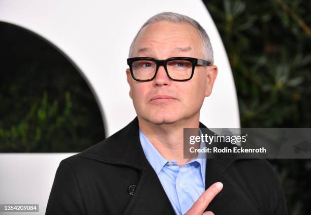 Mark Hoppus attends the GQ Men of the Year Celebration at The West Hollywood EDITION on November 18, 2021 in West Hollywood, California.