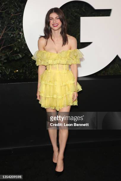Alexandra Daddario attends the GQ Men Of The Year Celebration on November 18, 2021 in West Hollywood, California.