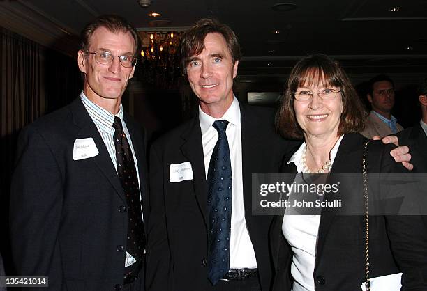 Tom Schatz, Mike Simpson and Carolyn Pfeiffer, CEO Burnt Orange Productions