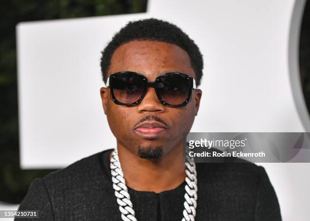 Roddy Ricch attends the GQ Men of the Year Celebration at The West Hollywood EDITION on November 18, 2021 in West Hollywood, California.