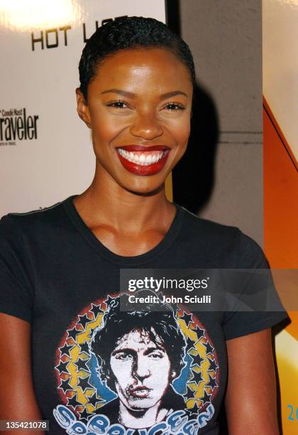 Jill Jones during Conde Nast Traveler Hot Nights Los Angeles - Red Carpet at Spider Club in Hollywood, California, United States.