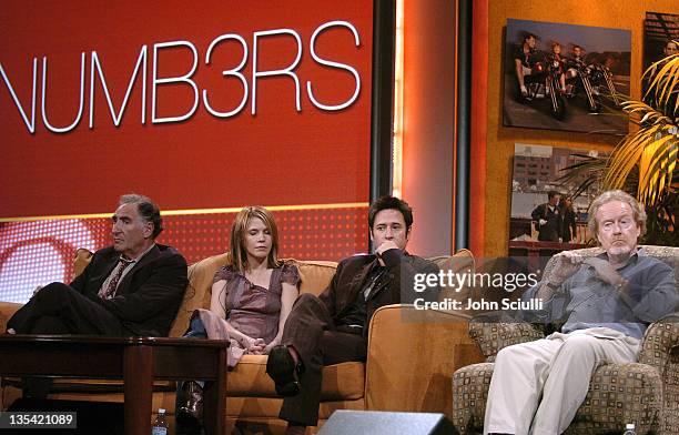 Judd Hirsch, Sabrina Lloyd, Rob Morrow and Ridley Scott