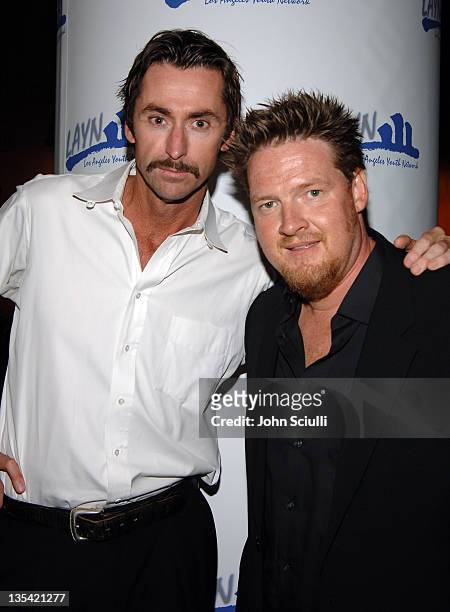 Kirk Fox, writer/co-star and Donal Logue, director/writer/co-star