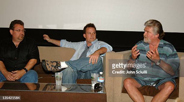 Gary Scott Thompson, Ted Griffin and Joe Esztrhas during CineVegas Film Festival 2005 - Screenwriter's Panel - Day 3 in Las Vegas, Nevada, United...