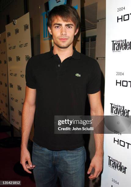 Jonathan Bennett during Conde Nast Traveler Hot Nights Los Angeles - Red Carpet at Spider Club in Hollywood, California, United States.