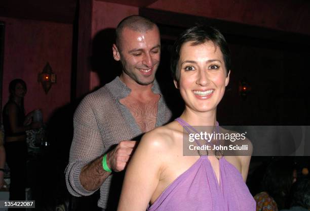 Rami Kashou and Anna Getty during "Confessions of a Burning Man" - After Party at The Spider Club in Hollywood, California, United States.