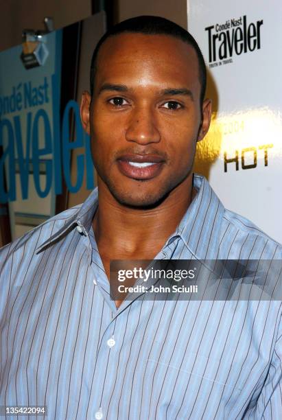 Henry Simmons during Conde Nast Traveler Hot Nights Los Angeles - Red Carpet at Spider Club in Hollywood, California, United States.