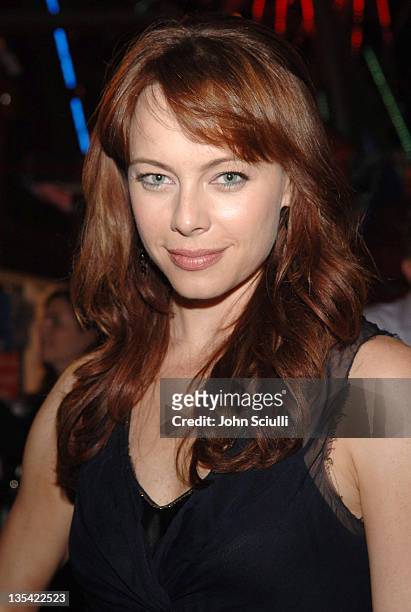 Melinda Clarke during FOX Summer 2005 All-Star Party - After Party at Santa Monica Pier in Santa Monica, California, United States.
