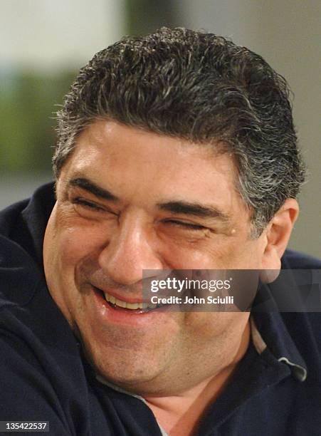 Vincent Pastore during 2005 Toronto Film Festival - "Revolver" Press Conference at Sutton Place Hotel in Toronto, Canada.