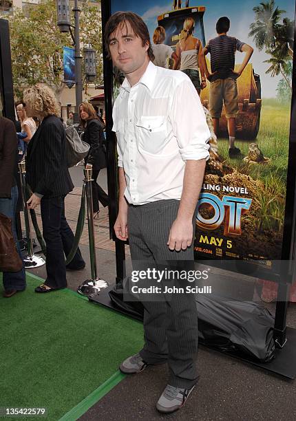 Luke Wilson during "Hoot" Los Angeles Premiere - Red Carpet at The Grove in Los Angeles, California, United States.