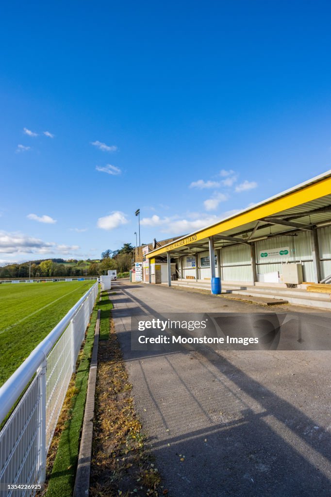Reg Walker The Reg Walker Stand At Belper Town Football Club In Derbyshire England ...