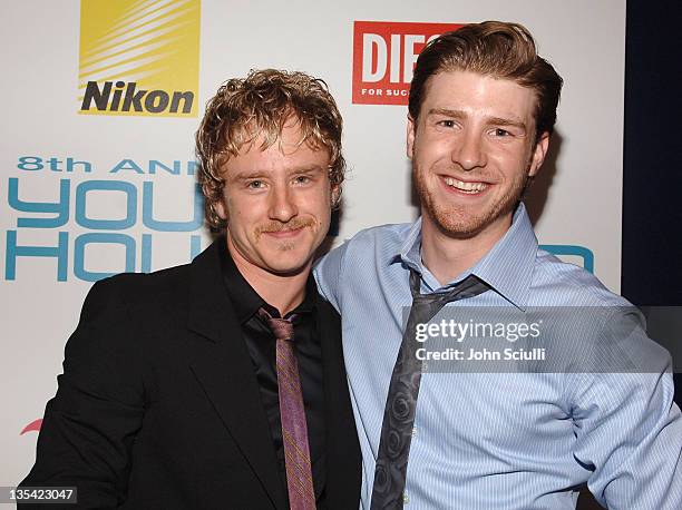 Ben Foster and Jon Foster during Movieline's Hollywood Life 8th Annual Young Hollywood Awards - Arrivals at Music Box at The Fonda in Los Angeles,...