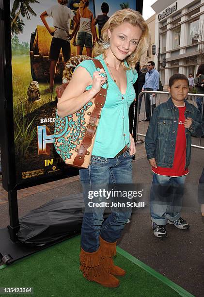 Jessica Cauffiel during "Hoot" Los Angeles Premiere - Red Carpet at The Grove in Los Angeles, California, United States.