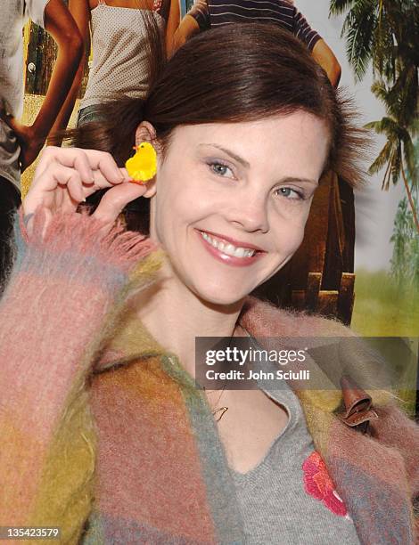 Kiersten Warren during "Hoot" Los Angeles Premiere - Red Carpet at The Grove in Los Angeles, California, United States.