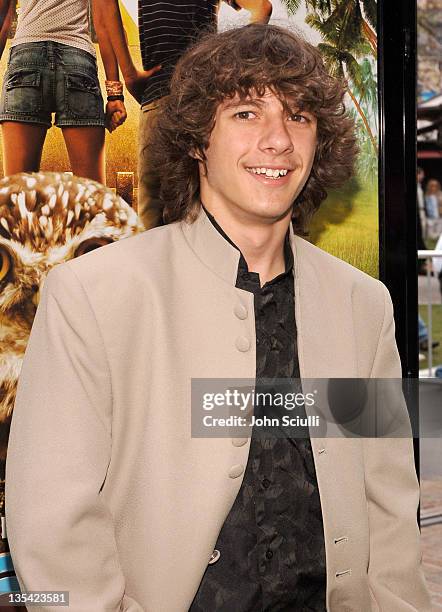 Matthew Underwood during "Hoot" Los Angeles Premiere - Red Carpet at The Grove in Los Angeles, California, United States.