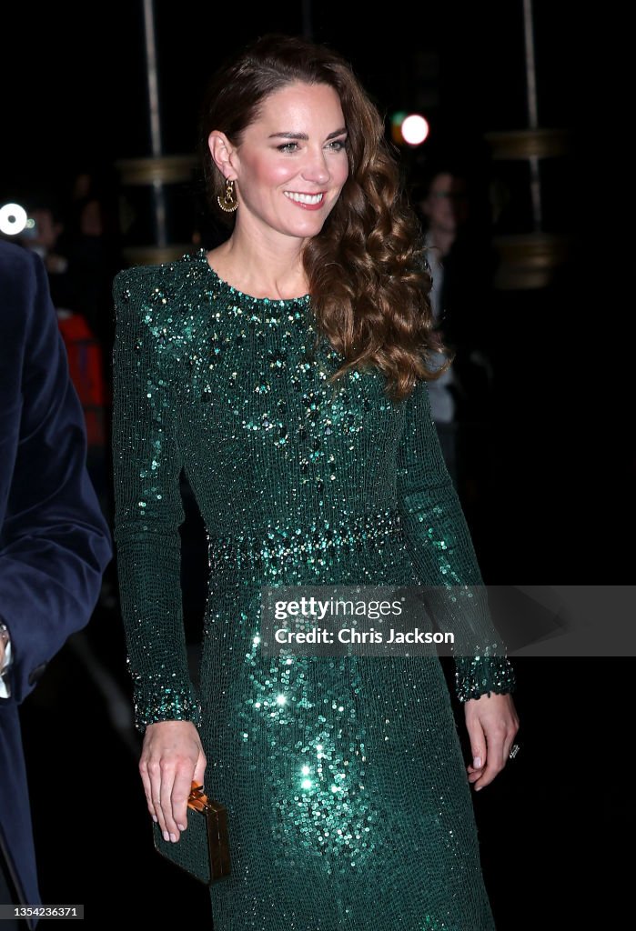The Duke And Duchess Of Cambridge Attend The Royal Variety Performance